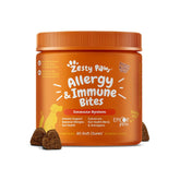 Viên Nhai Cho Chó Zesty Paws Aller-Immune Bites-Tăng Đề Kháng, Miễn Dịch